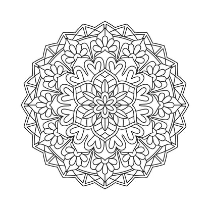 Mandala Coloring Book for Kids