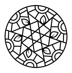 Mindful Mandalas Coloring Book for Kids (Spiral Edition)