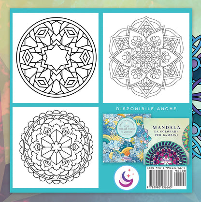 Quarta di copertina – libro da colorare mandala per bambini