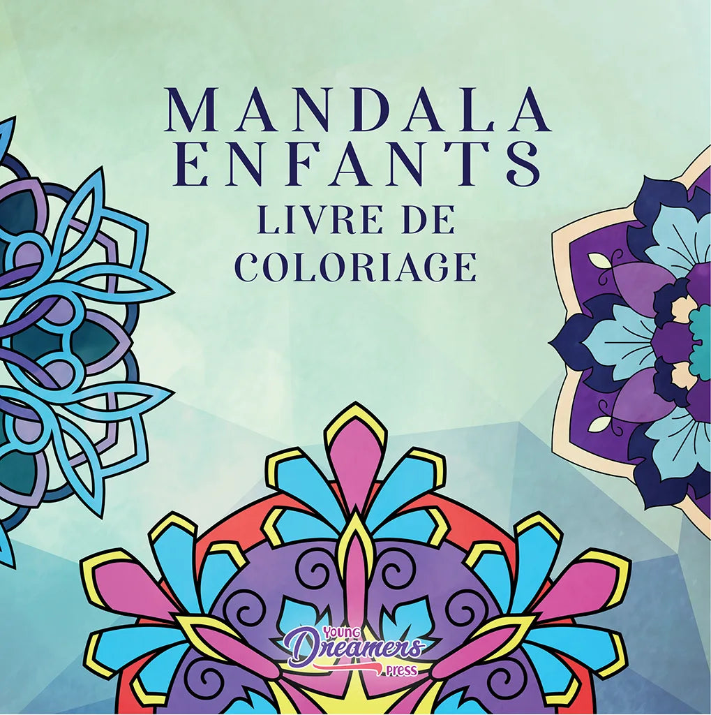 Couverture – Mandala enfants livre de coloriage mindful