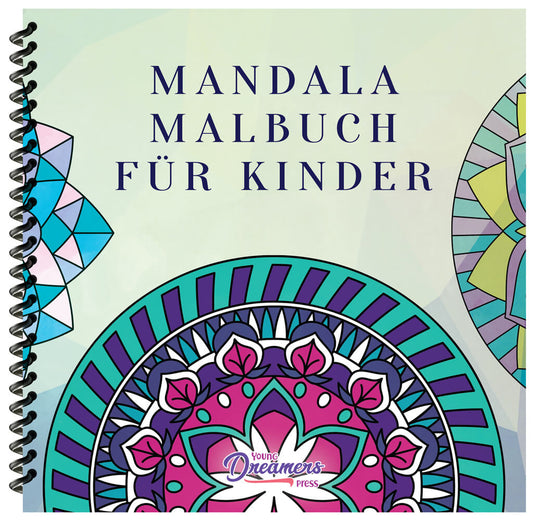 Mandala Malbuch für Kinder (Spiralbindung)