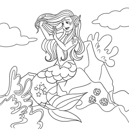 Mermaid Coloring Book