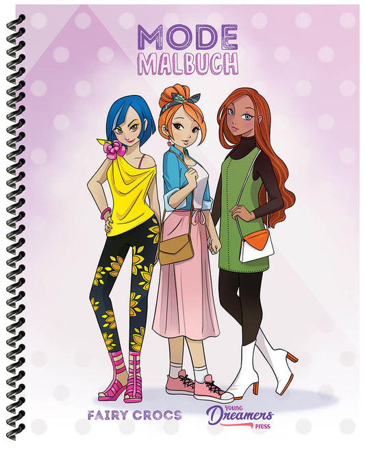 Mode Malbuch: Für Kinder im Alter von 6-8, 9-12 (Spiralbindung)