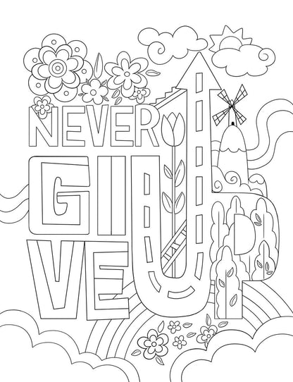 Girl Power Coloring Book for Kids