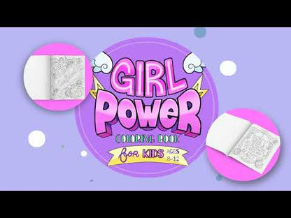 Girl Power Coloring Book for Kids