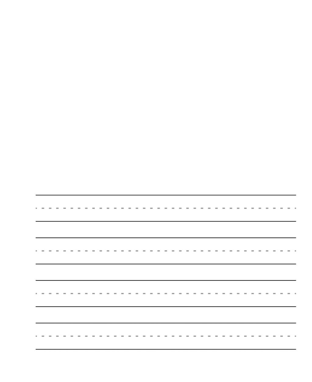 Primary Composition Notebook K-2: Cute Stars and Hearts