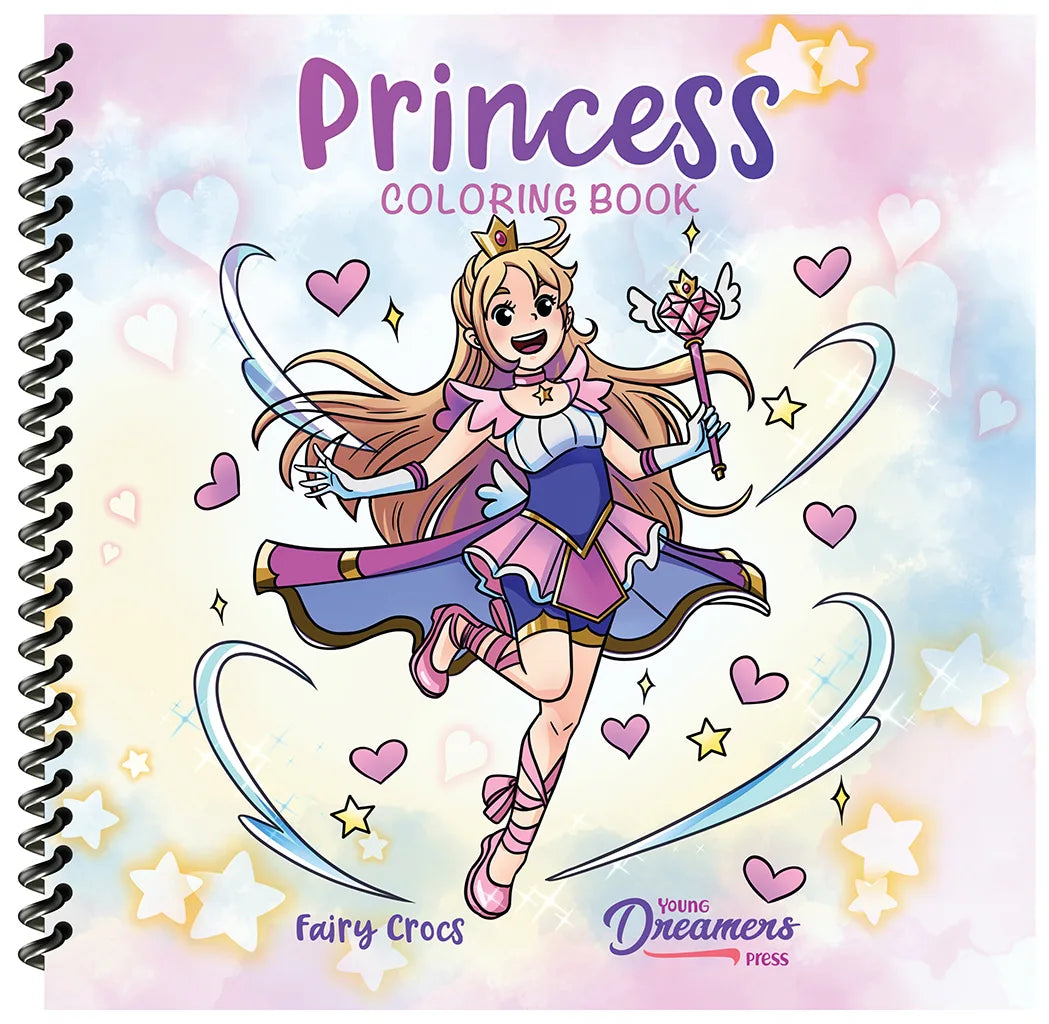 Princess Coloring Book (Spiral Edition)
