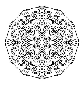Mindful Mandalas Coloring Book for Kids (Spiral Edition)