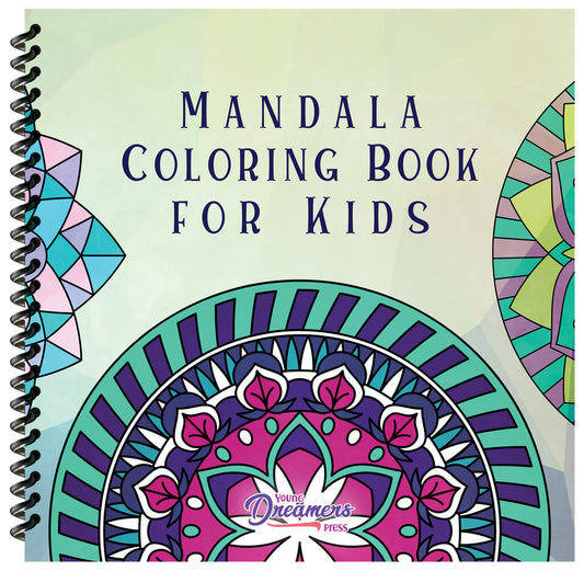 Mandala Coloring Book for Kids (Spiral Edition)