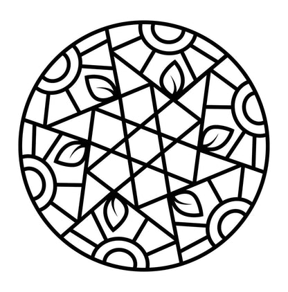 Mindful Mandalas Coloring Book for Kids