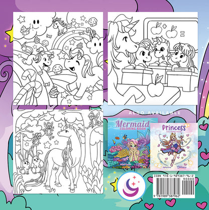 Unicorn Coloring Book for Kids