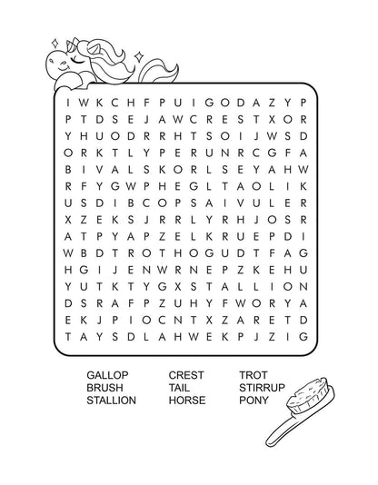 Unicorn Activity Book for Kids Ages 6-8: Unicorn Coloring Book and Kids Activities