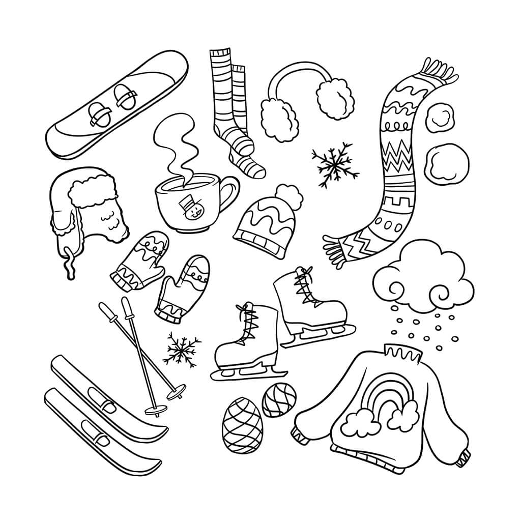 Christmas Coloring Book for Kids (Spiral Edition)