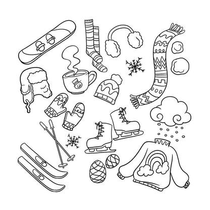 Christmas Coloring Book for Kids (Spiral Edition)