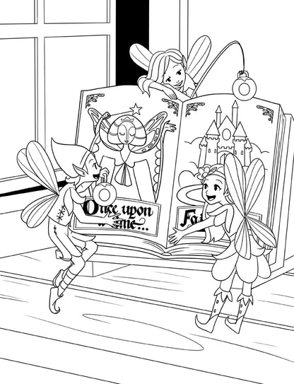 Livre de coloriage Fée: Pour les enfants 6-8 ans, 9-12 ans