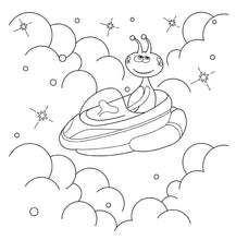 Load image into Gallery viewer, Ruimte kleurboek voor kinderen
