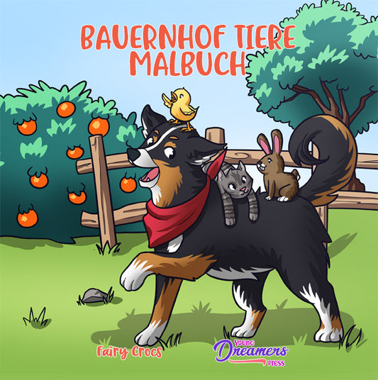 Bauernhof Tiere Malbuch