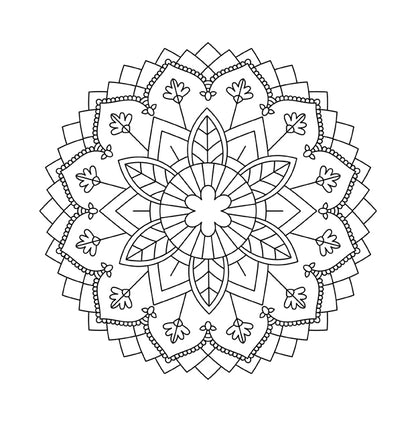 Mandala Malbuch für Kinder