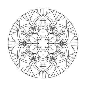 Mandala da colorare per bambini