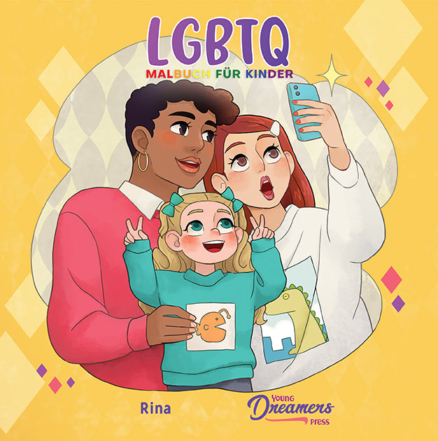 LGBTQ Malbuch für Kinder