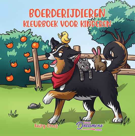 Boerderijdieren Kleurboek voor kinderen