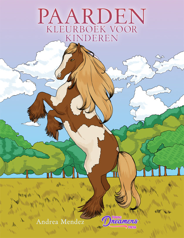 Paarden kleurboek voor kinderen