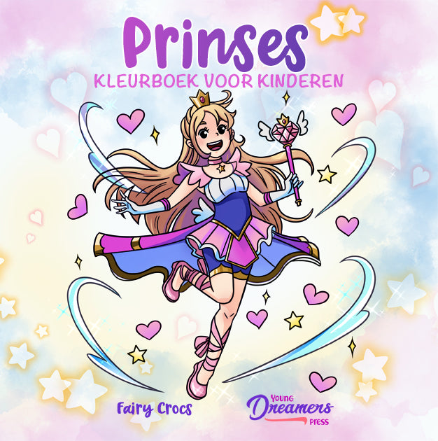 Prinses kleurboek voor kinderen