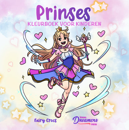 Prinses kleurboek voor kinderen