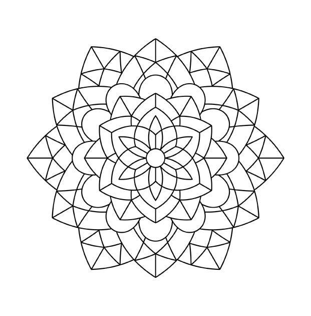 Mandala Malbuch für Kinder