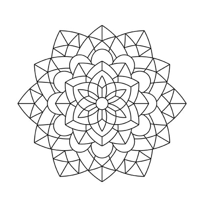 Mandala Malbuch für Kinder