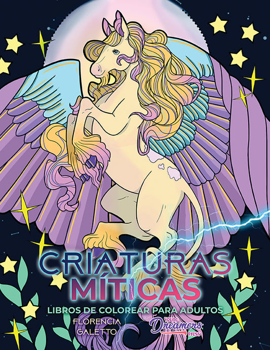 Criaturas Míticas libros de colorear para adultos: Bestias y monstruos legendarios del folclore