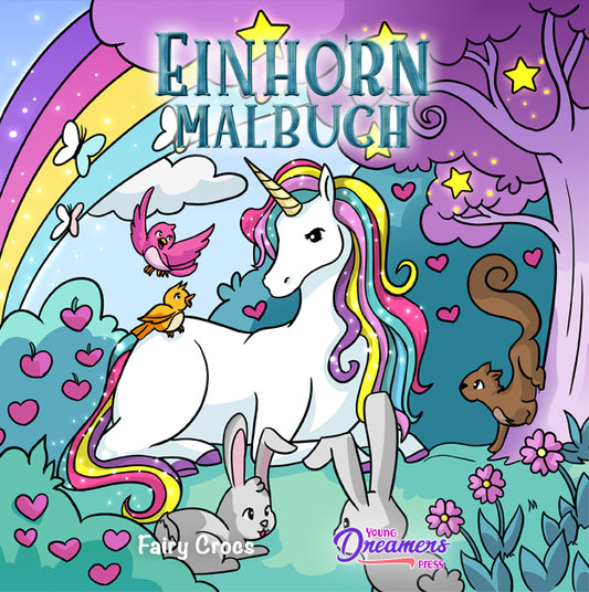 Einhorn Malbuch Für Kinder