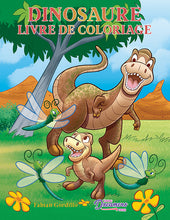 Load image into Gallery viewer, Dinosaure livre de coloriage
