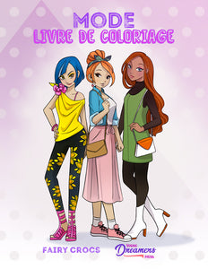 Mode livre de coloriage: Pour les enfants 6-8 ans, 9-12 ans