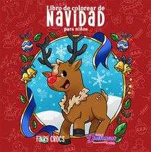 Load image into Gallery viewer, Libro de colorear de Navidad para niños
