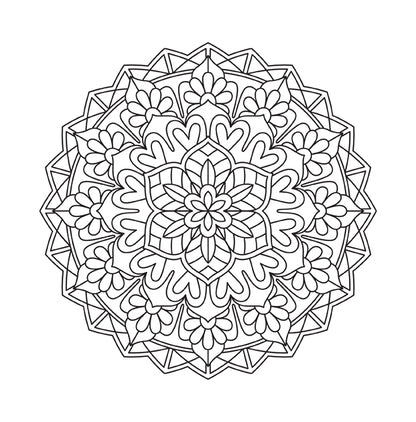 Mandala Malbuch für Kinder