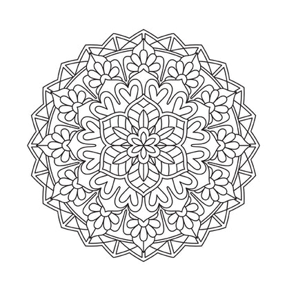 Mandala Malbuch für Kinder