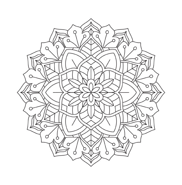 Mandala Malbuch für Kinder