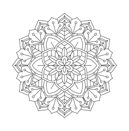 Mandala Malbuch für Kinder