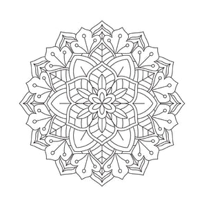 Mandala da colorare per bambini