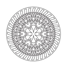 Load image into Gallery viewer, Mandala da colorare per bambini
