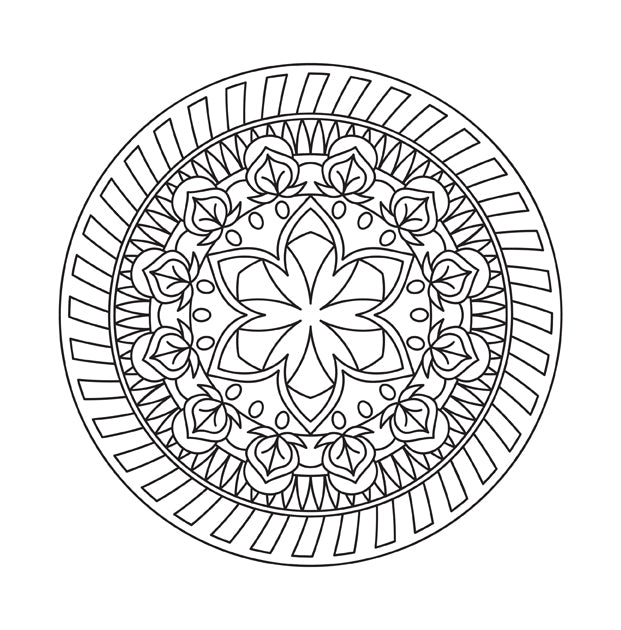 Mandala Malbuch für Kinder