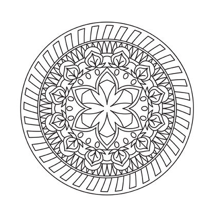 Mandala Malbuch für Kinder