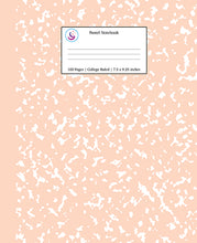 Load image into Gallery viewer, Pastel Notebook College Ruled: Orange Composition Notebook

