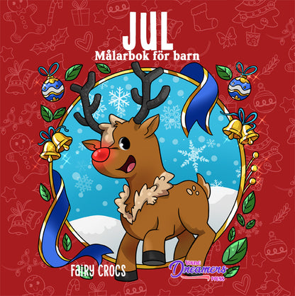 Jul Målarbok för barn