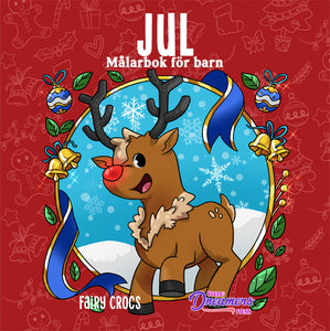 Jul Målarbok för barn