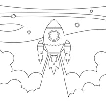 Load image into Gallery viewer, Libro da colorare sistema solare per bambini
