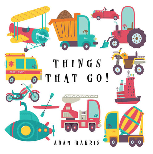 Things That Go!: A Guessing Game for Kids