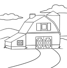 Load image into Gallery viewer, Animaux de la ferme livre de coloriage
