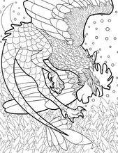 Load image into Gallery viewer, Fabelwesen malen Bücher für Erwachsene: Legendäre Bestien und Monster aus der Folklore
